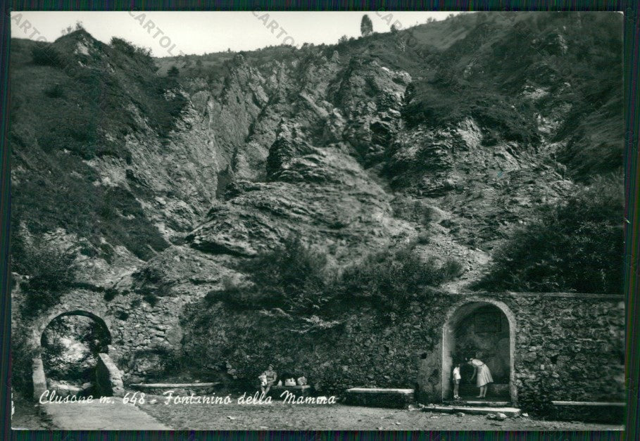 Bergamo Clusone Foto FG cartolina ZK2111 – fronte