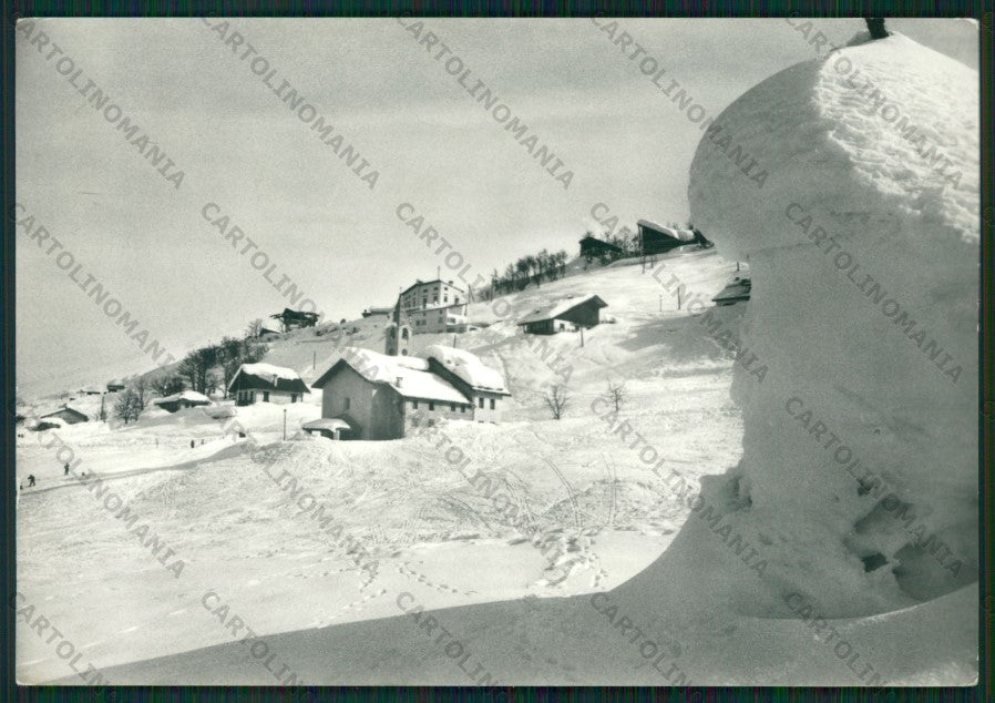 Vercelli Scopello Alpe Mera Nevicata Foto FG cartolina ZK2120 – fronte