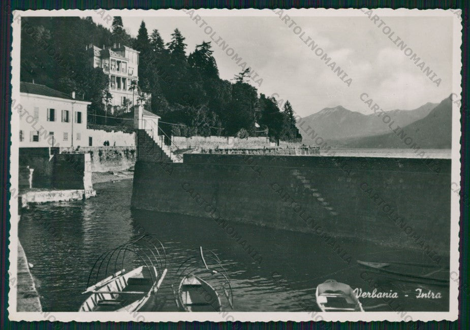 Verbania Intra Barche Foto FG cartolina ZK2124 – fronte