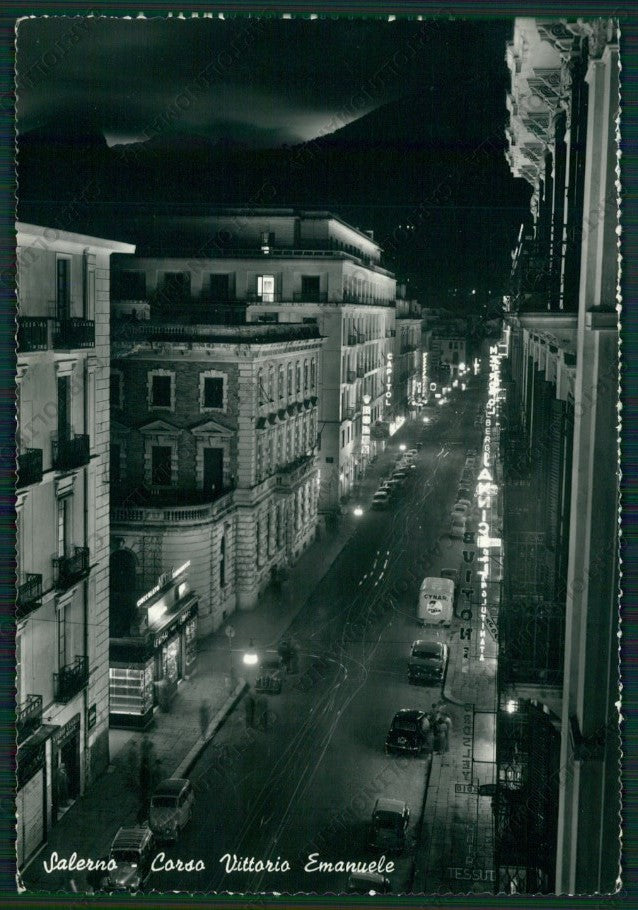 Salerno Città Auto Foto FG cartolina ZK2132 – fronte