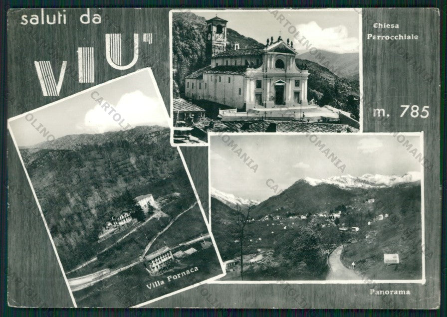 Torino Viù Saluti da Foto FG cartolina ZK2138 – fronte