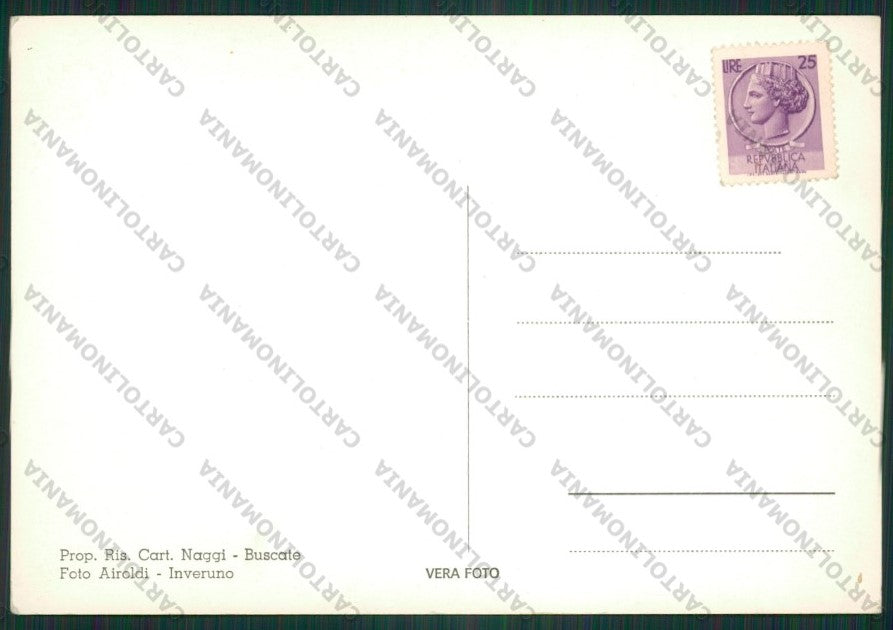 Milano Buscate Foto FG cartolina ZK2157 – retro