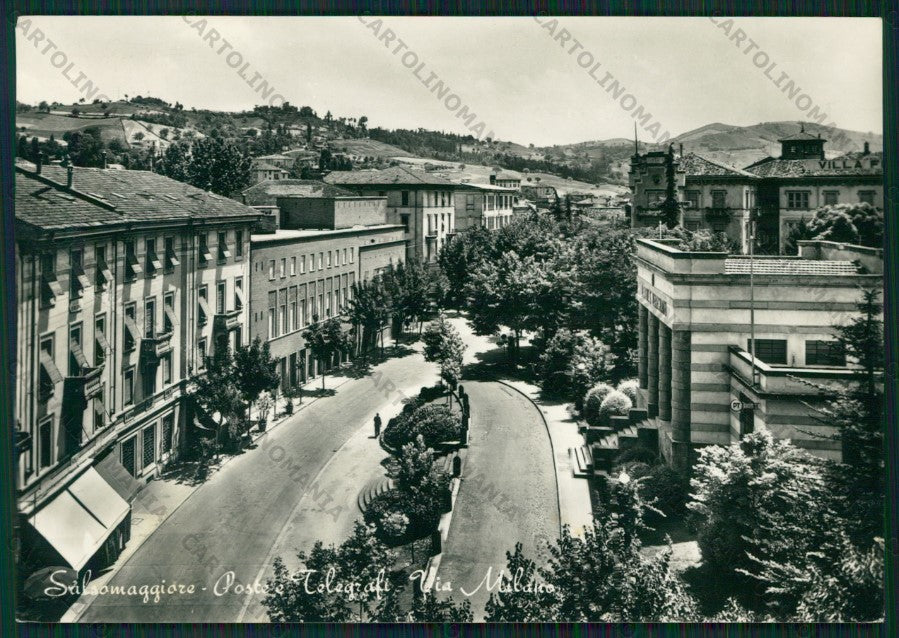 Parma Salsomaggiore Palazzo Poste Foto FG cartolina ZK2160 – fronte
