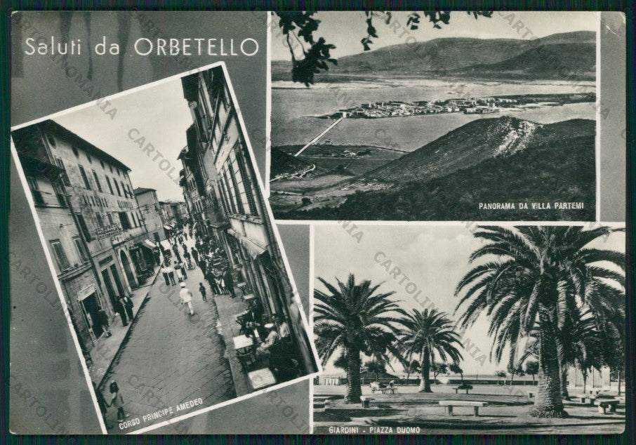 Grosseto Orbetello Saluti da PIEGA Foto FG cartolina ZK2165 – fronte