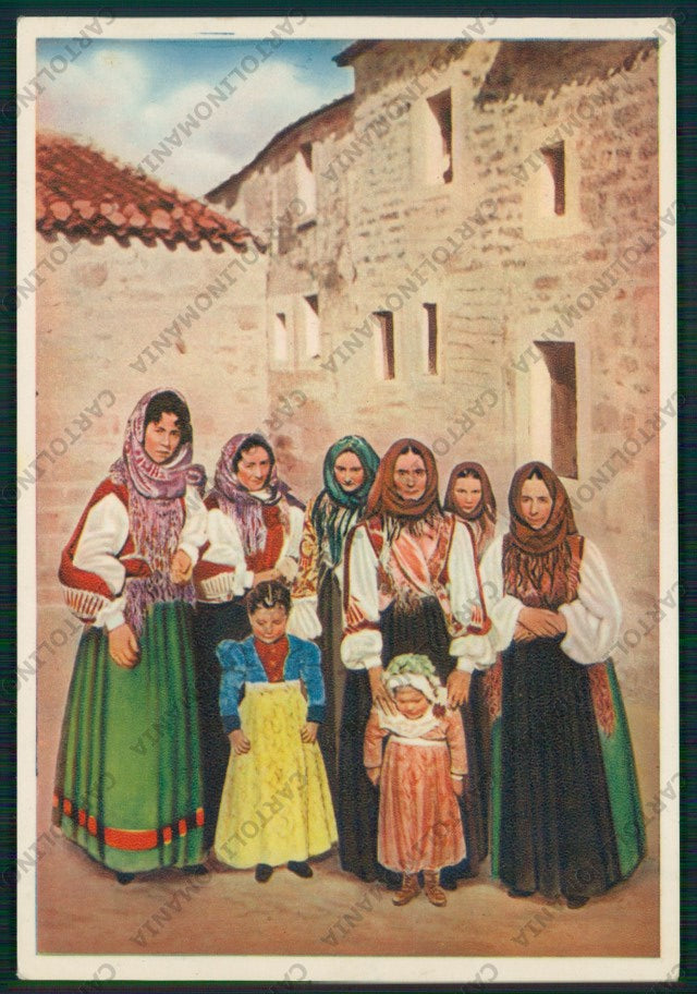 Nuoro Orune Costumi Foto FG cartolina ZK2188 – fronte