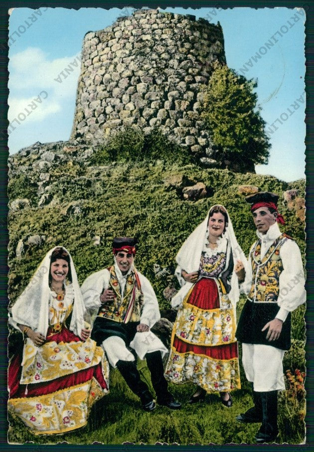 Cagliari Quarto Sant'Elena Costumi Foto FG cartolina ZK2190 – fronte