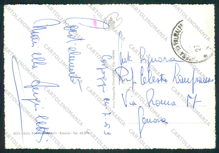 Sondrio Caspoggio Foto FG cartolina ZK2230 – retro