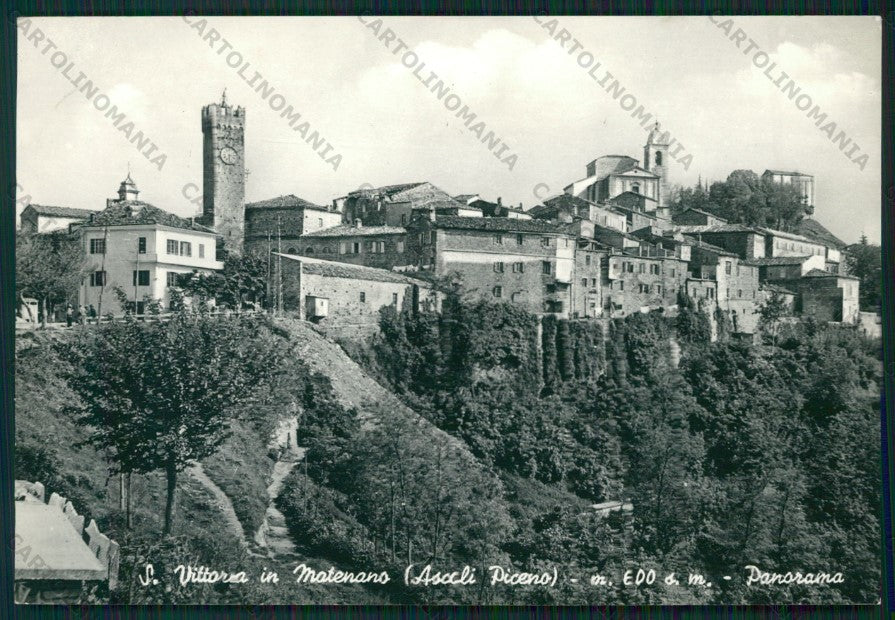 Ascoli Piceno Santa Vittoria Matenano Foto FG cartolina ZK2235 – fronte