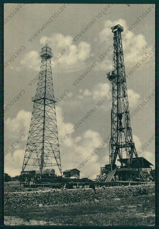 Ragusa Città Pozzi Petrolio FG cartolina ZK2240 – fronte