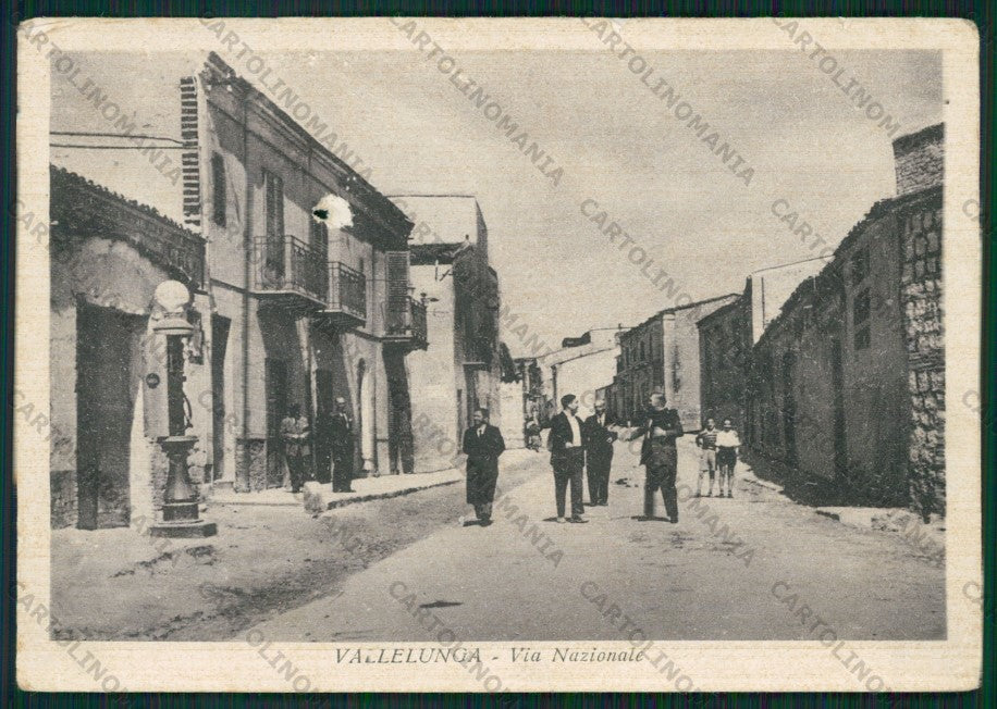 Caltanissetta Vallelunga FORO STRAPPINI FG cartolina ZK2245 – fronte
