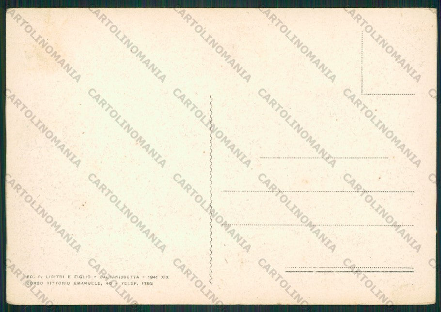 Caltanissetta Città Poste FG cartolina ZK2248 – retro