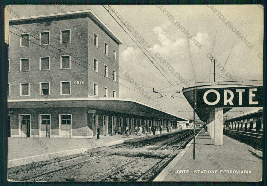 Roma Orte Stazione FG cartolina ZK2260 – fronte