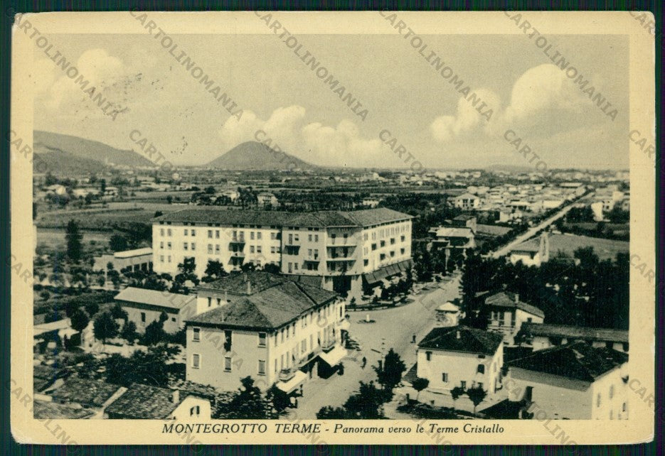 Padova Montegrotto Terme FG cartolina ZK2266 – fronte