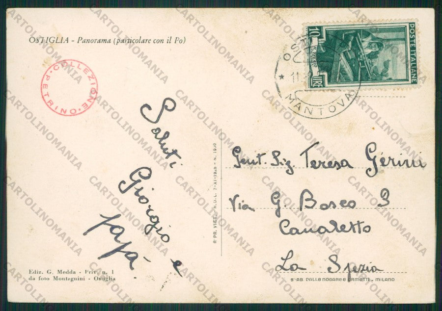 Mantova Ostiglia FG cartolina ZK2271 – retro