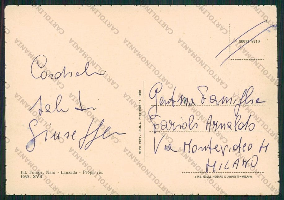 Sondrio Chiesa FG cartolina ZK2272 – retro