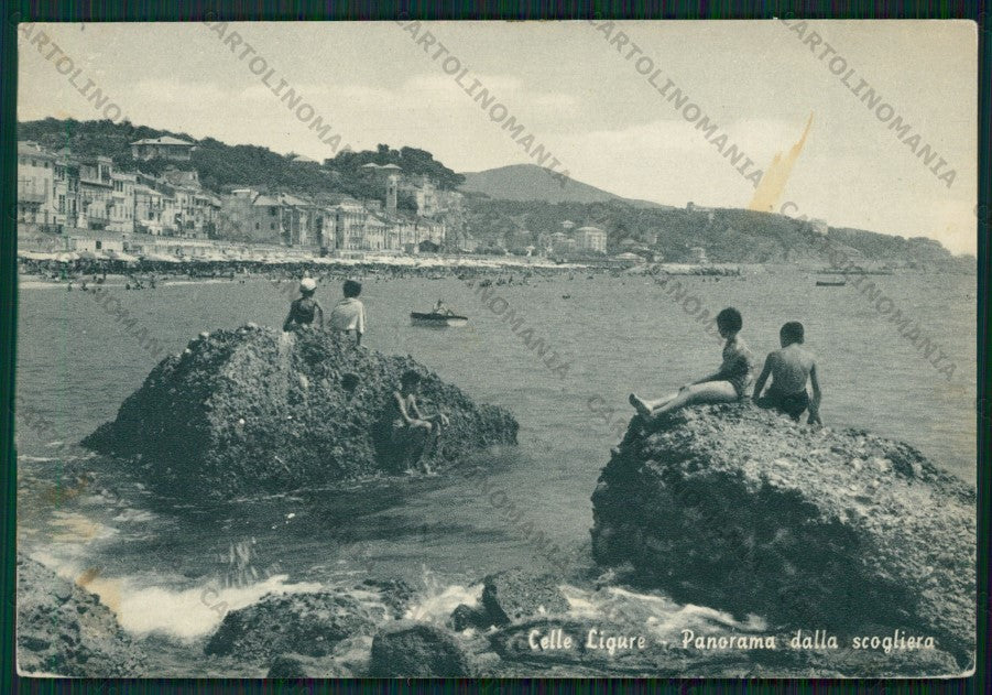 Savona Celle Ligure FG cartolina ZK2276 – fronte