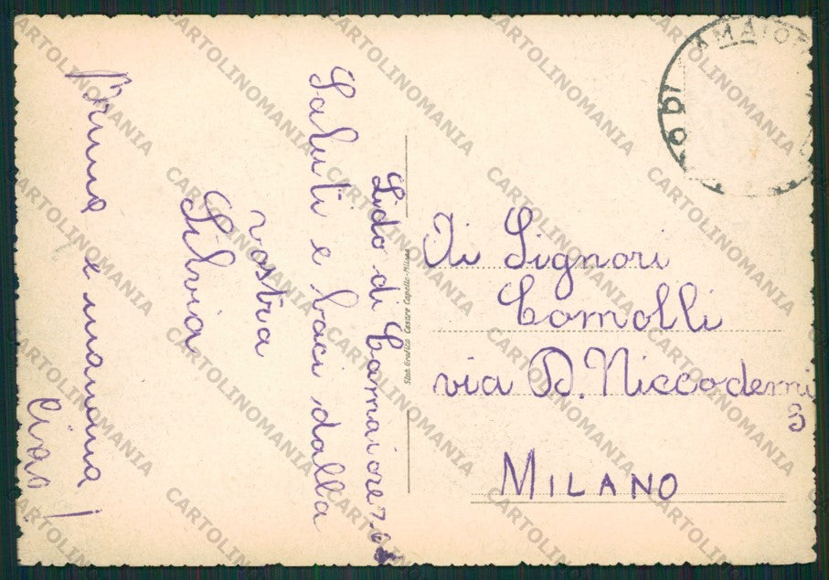 Lucca Lido di Camaiore FG cartolina ZK2277 – retro