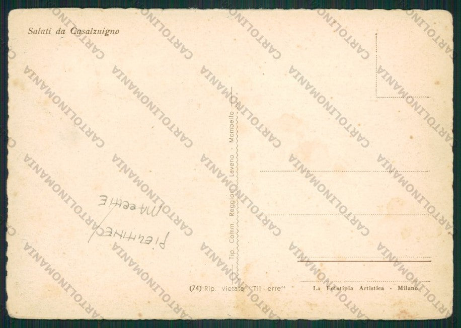 Varese Casalzuigno PIEGHINE MACCHIE FG cartolina ZK2283 – retro