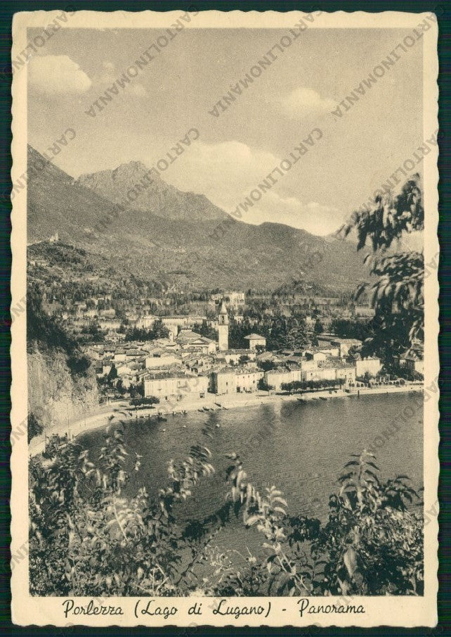 Como Porlezza PIEGHINE FG cartolina ZK2285 – fronte