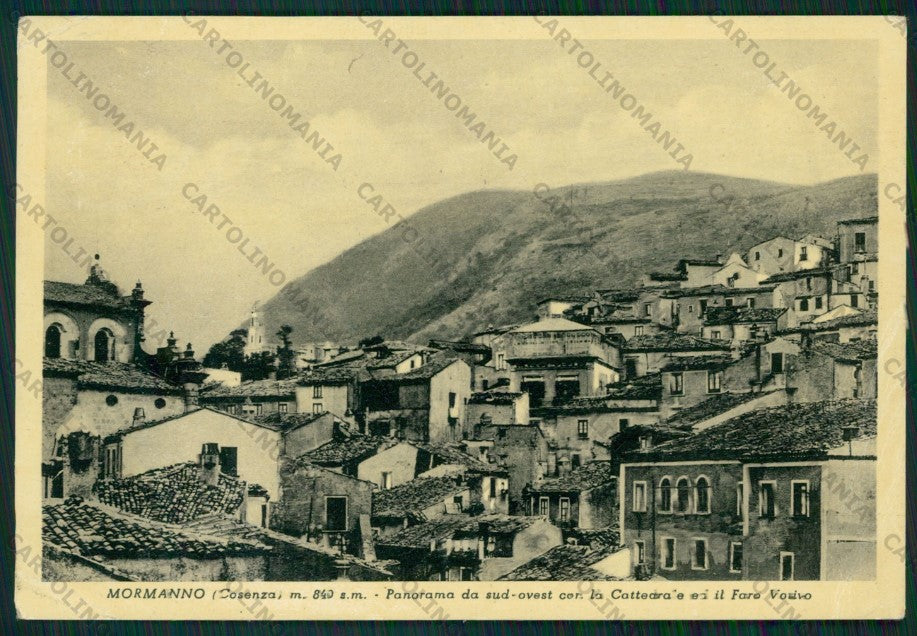 Cosenza Mormanno PIEGHINA FG cartolina ZK2293 – fronte