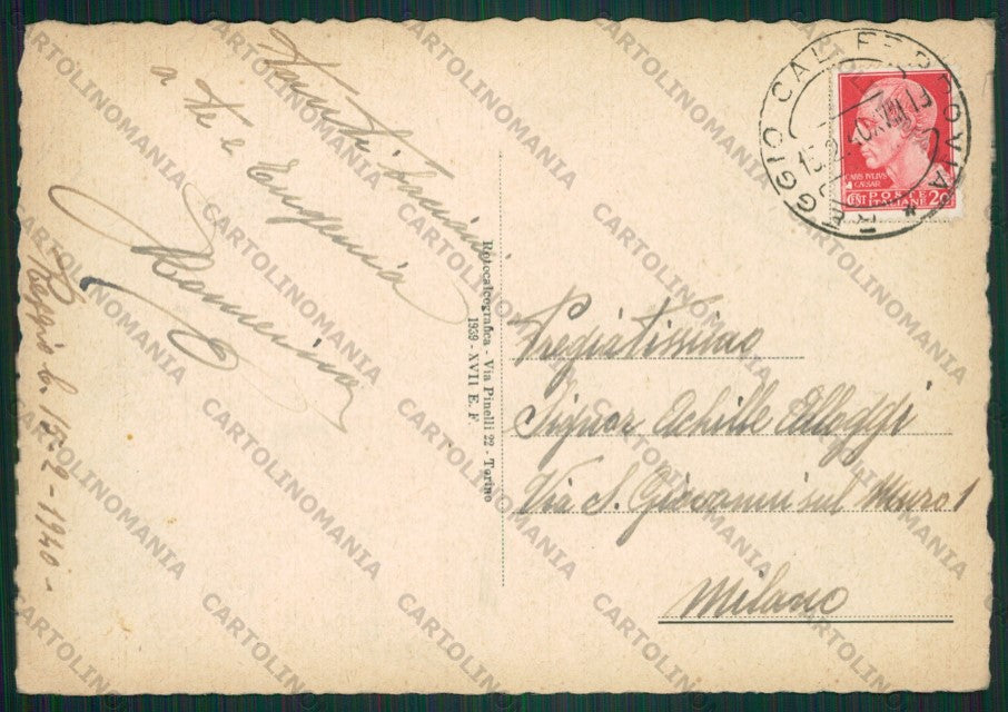 Reggio Calabria Città FG cartolina ZK2312 – retro
