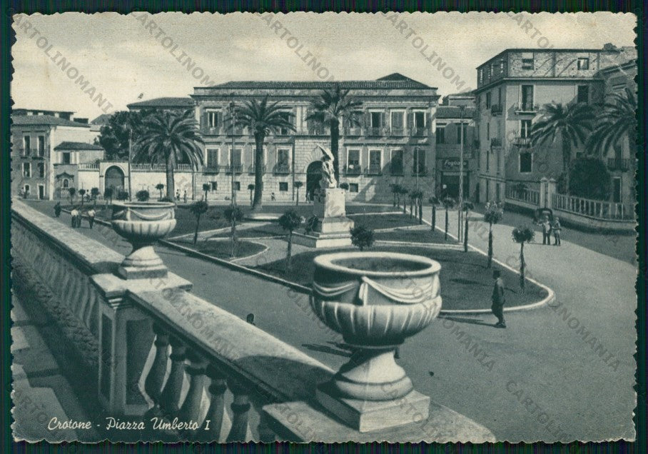 Crotone Città PIEGA FG cartolina ZK2322 – fronte