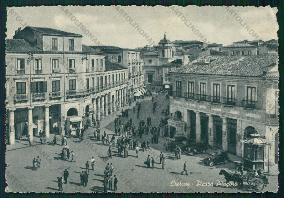 Crotone Città PIEGHINE STRAPPINO FG cartolina ZK2323 – fronte