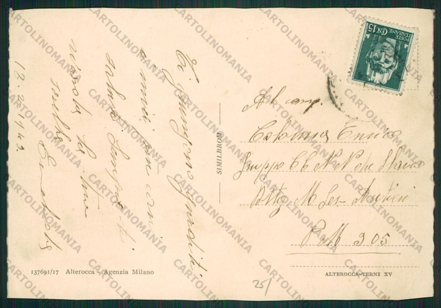 Milano Legnano FG cartolina ZK2326 – retro