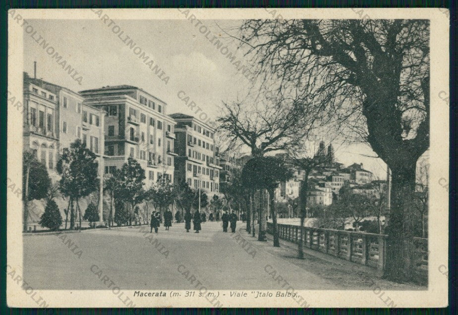 Macerata Città FORO FG cartolina ZK2338 – fronte