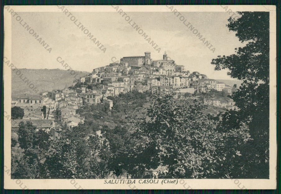 Chieti Casoli COLLA FG cartolina ZK2341 – fronte