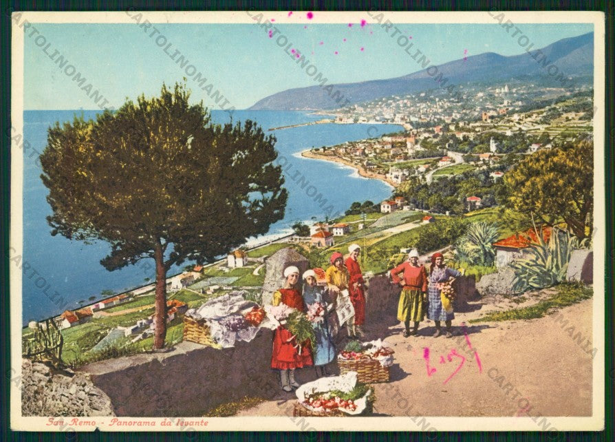 Imperia Sanremo STRAPPINO FG cartolina ZK2346 – fronte