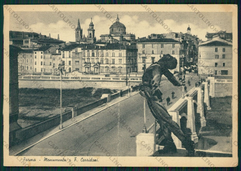 Parma Città PIEGATA FG cartolina ZK2349 – fronte