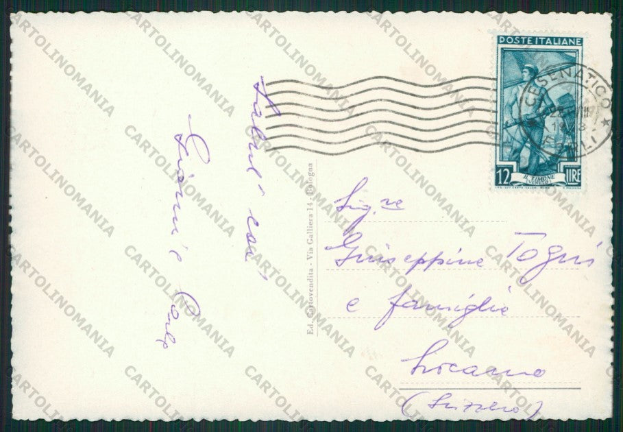 Forlì Cesenatico FG cartolina ZK2367 – retro