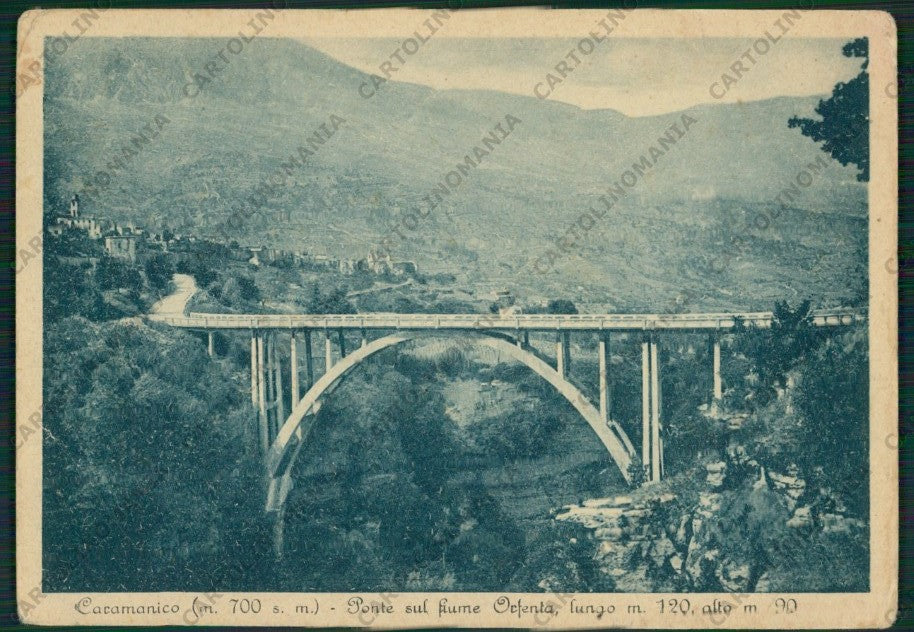 Pescara Caramanico PIEGHE FG cartolina ZK2374 – fronte
