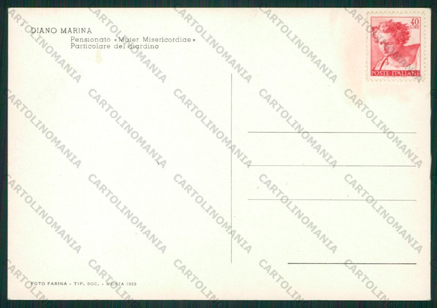 Imperia Diano Marina FG cartolina ZK2380 – retro