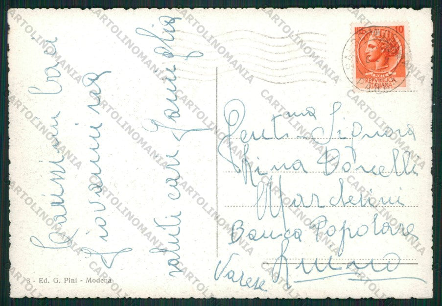 Parma Salsomaggiore Poste FG cartolina ZK2382 – retro