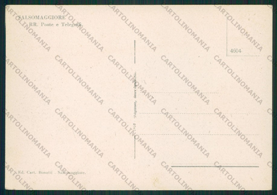 Parma Salsomaggiore Poste FG cartolina ZK2384 – retro
