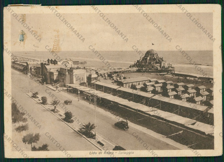 Roma Lido di PIEGHINE FG cartolina ZK2386 – fronte