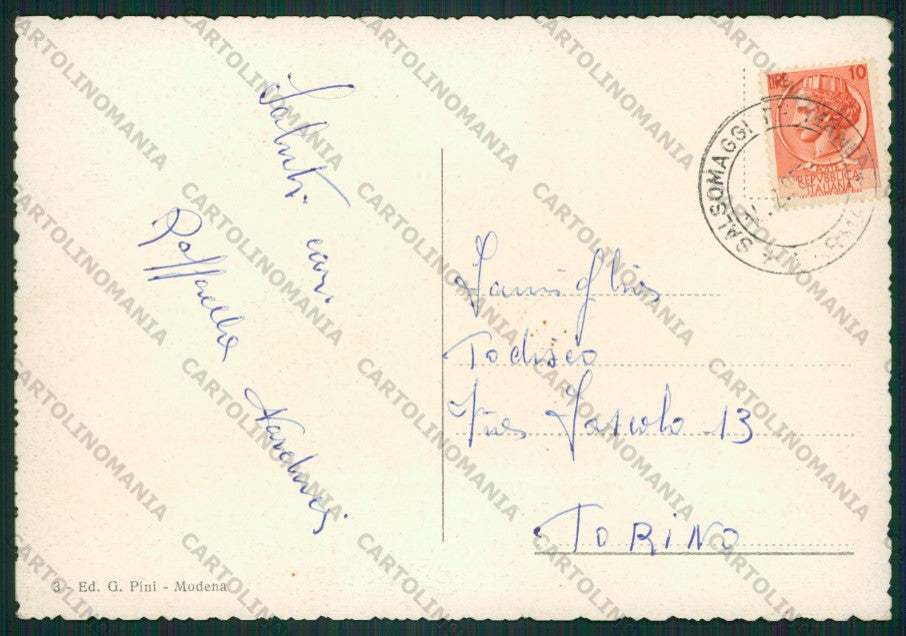 Parma Salsomaggiore Poste FG cartolina ZK2390 – retro