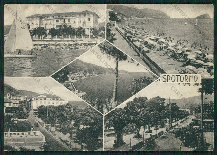 Savona Spotorno FG cartolina ZK2392 – fronte