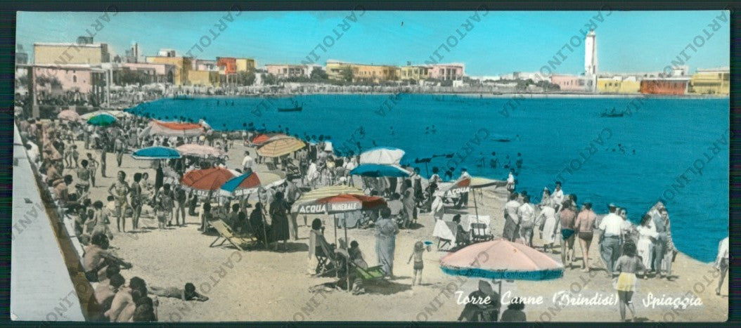 Brindisi Torre Canne FORO Panoramica Foto FG cartolina ZK2418 – fronte
