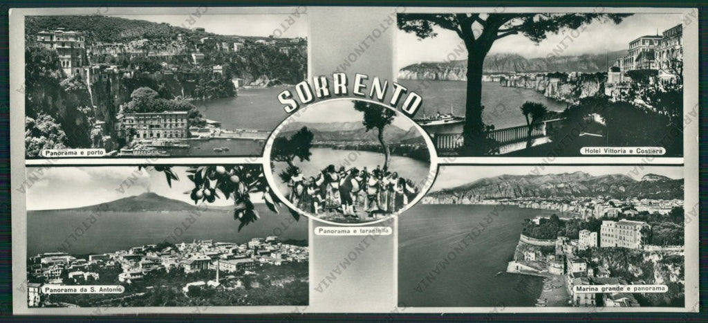 Napoli Sorrento Panoramica Foto FG cartolina ZK2444 – fronte