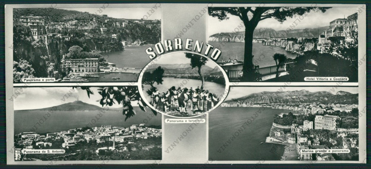 Napoli Sorrento Panoramica Foto FG cartolina ZK2444 – fronte