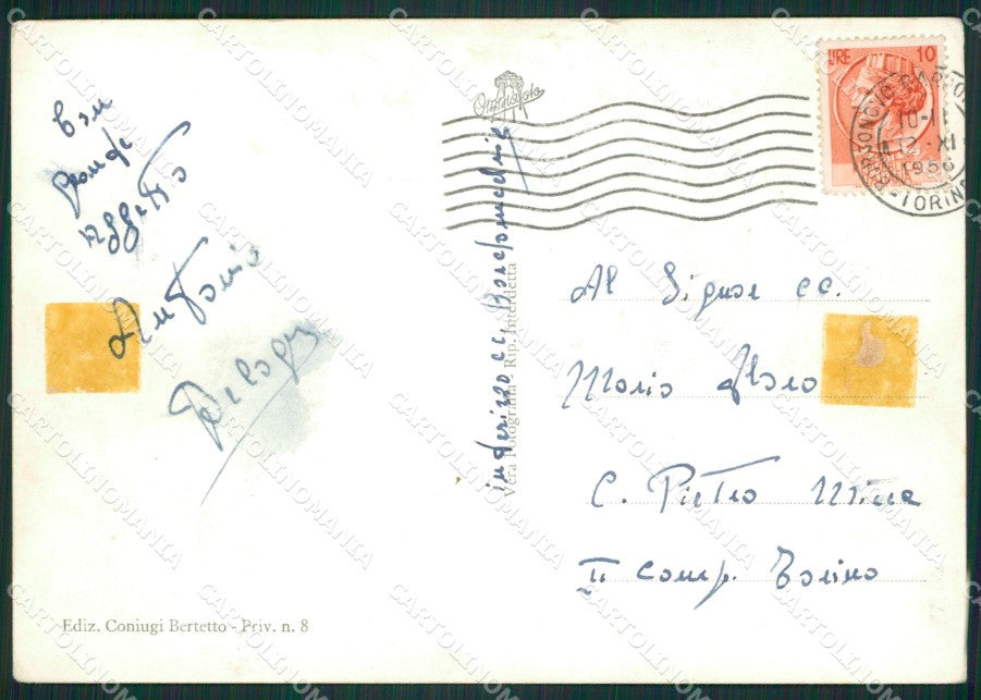 Torino Bardonecchia Sci COLLA Foto FG cartolina ZK2471 – retro