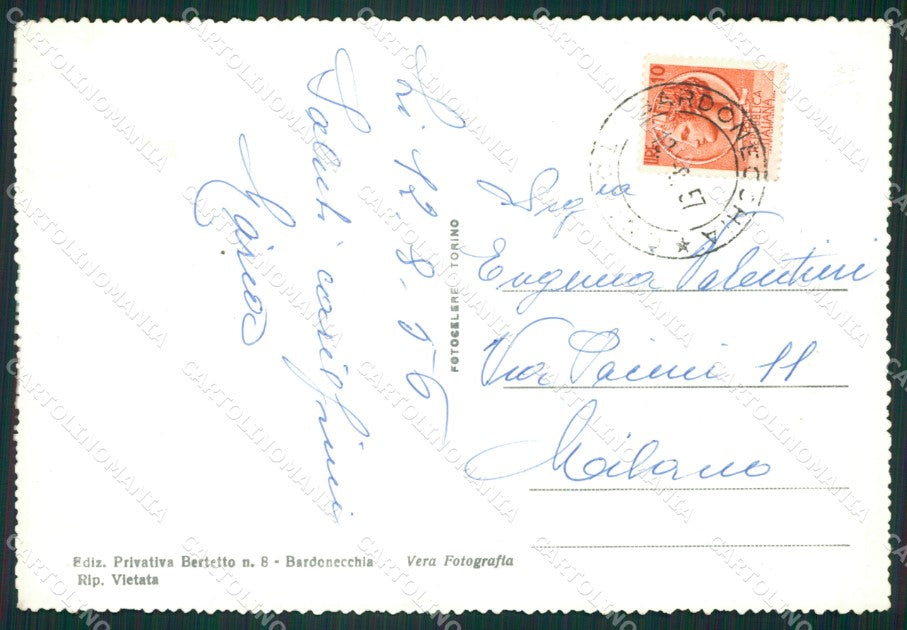 Torino Bardonecchia Foto FG cartolina ZK2474 – retro
