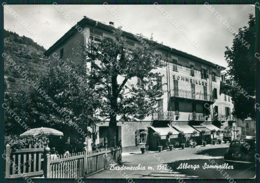 Torino Bardonecchia Auto PIEGHINE Foto FG cartolina ZK2479 – fronte