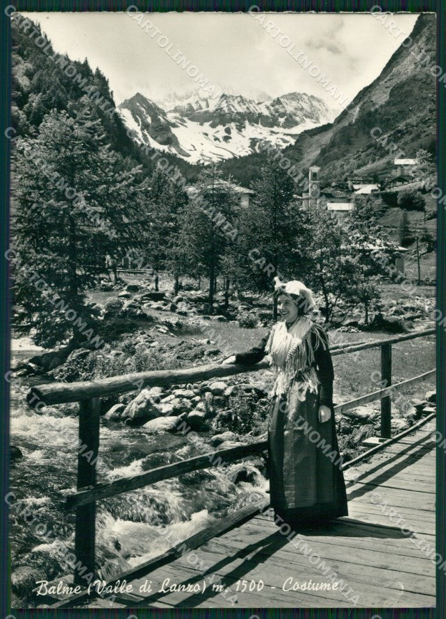 Torino Balme Costumi Foto FG cartolina ZK2485 – fronte