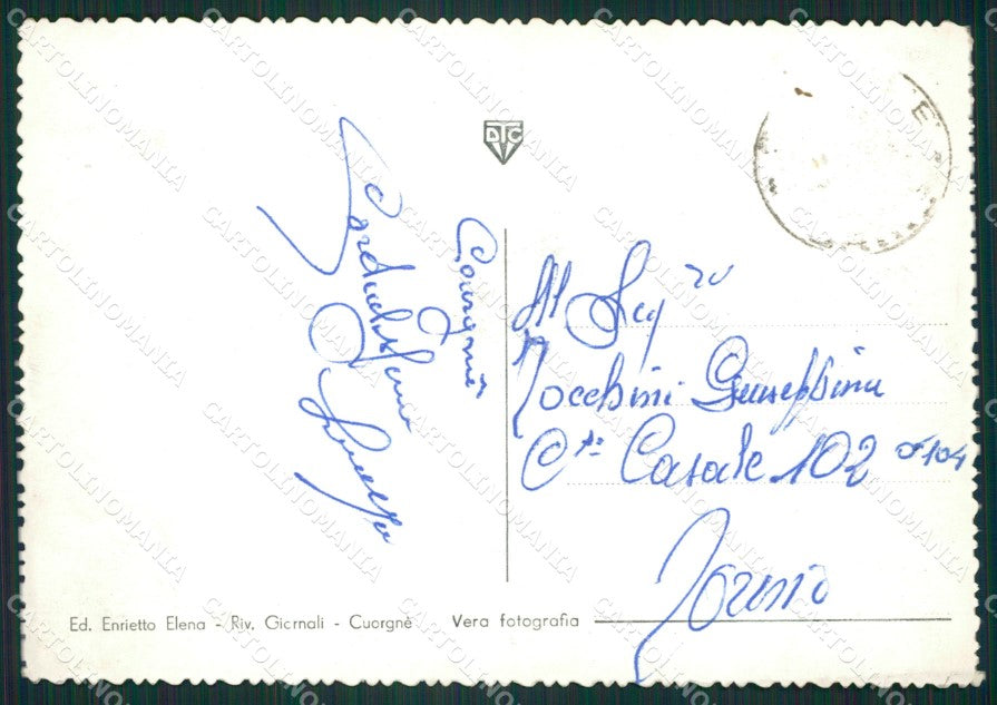 Torino Courgnè Foto FG cartolina ZK2487 – retro
