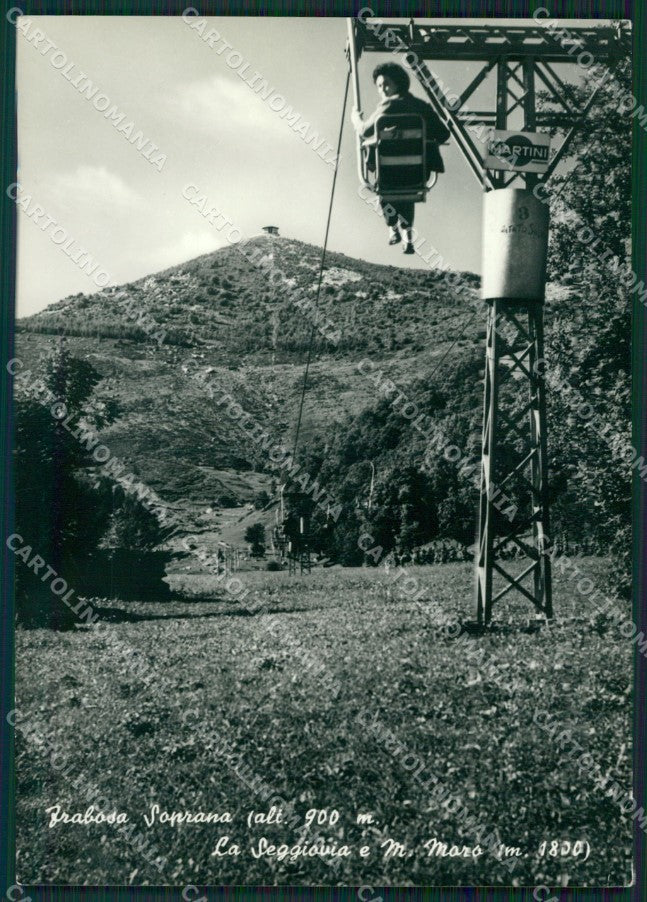 Cuneo Frabosa Soprana Seggiovia Foto FG cartolina ZK2489 – fronte