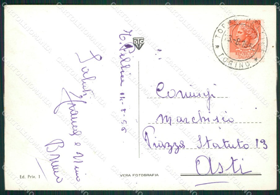 Torino Torre Pellice PIEGHINA Foto FG cartolina ZK2491 – retro